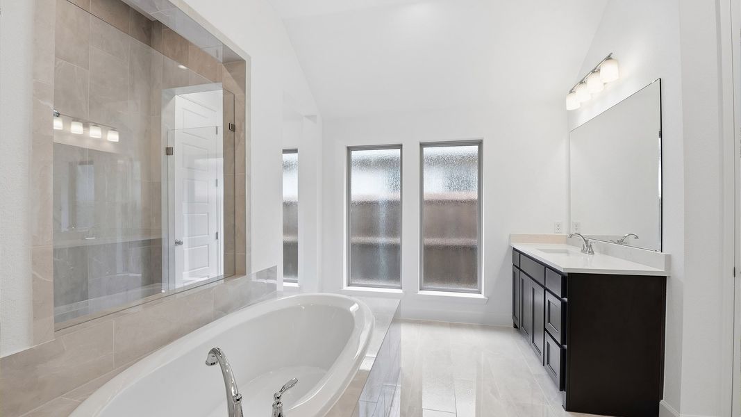 Furnished interior view inside a new home in Meraki, Forney (Image 14).