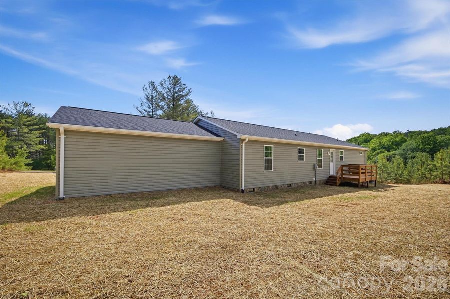 Exterior details and patio area of a home in , Morganton (Image 22).