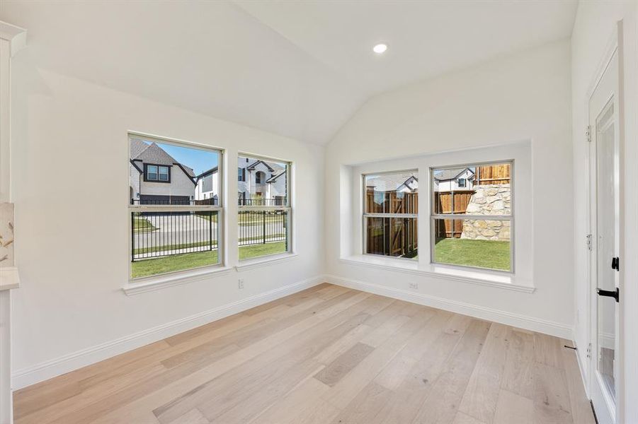 Spacious, unfurnished interior of a new home in Willow Wood Classic 50, McKinney (Image 15). Spacious, unfurnished interior of a new home in Willow Wood Classic 50, McKinney (Image 15).