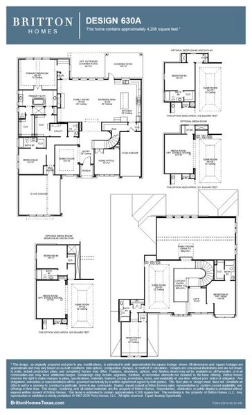 2D floor plan layout of this home in Walsh, Fort Worth, TX (Image 3).