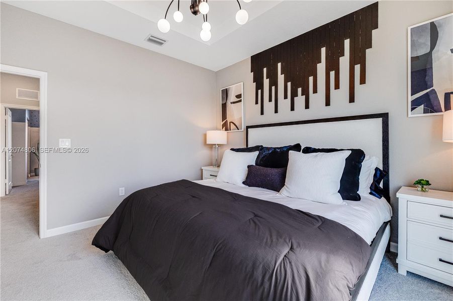 Furnished interior view inside a new home in Terra Sol, Homestead (Image 11).
