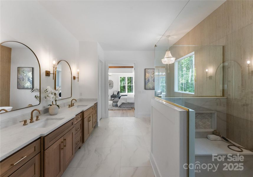 Furnished interior view inside a new home in , Denver (Image 6).