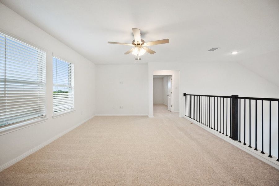 Spacious, unfurnished interior of a new home in The Hills of Bear Creek, Manchaca (Image 39).