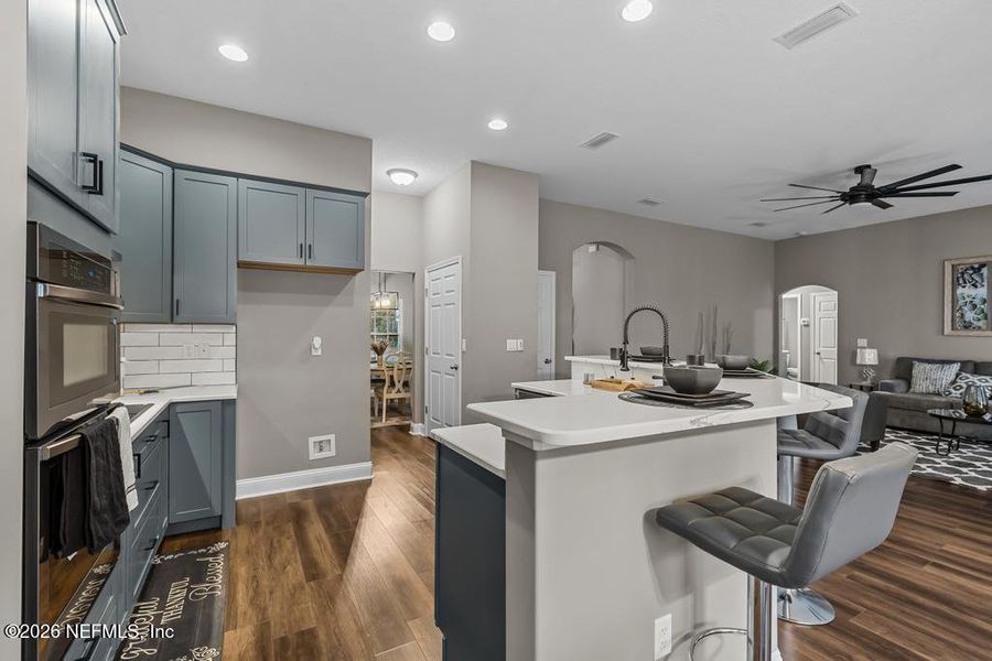 Furnished interior view inside a new home in , Callahan (Image 6).