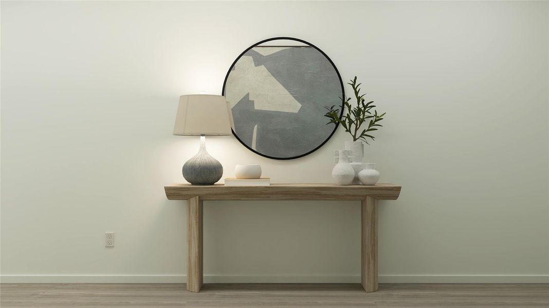 Close-up of interior finishes inside a home in Pradera, Uhland (Image 18).