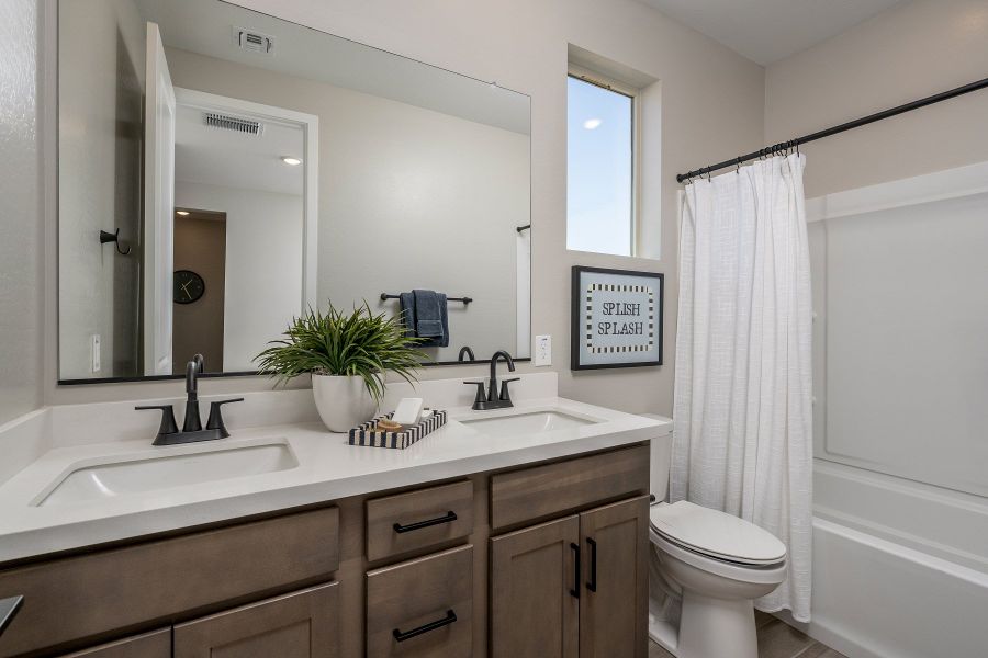 Representative furnished interior of a home built from the 3503 by Risewell Homes in Skyline Village, San Tan Valley (Image 16).
