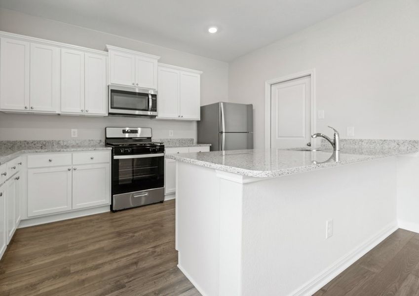 Chef-ready kitchen with all appliances included