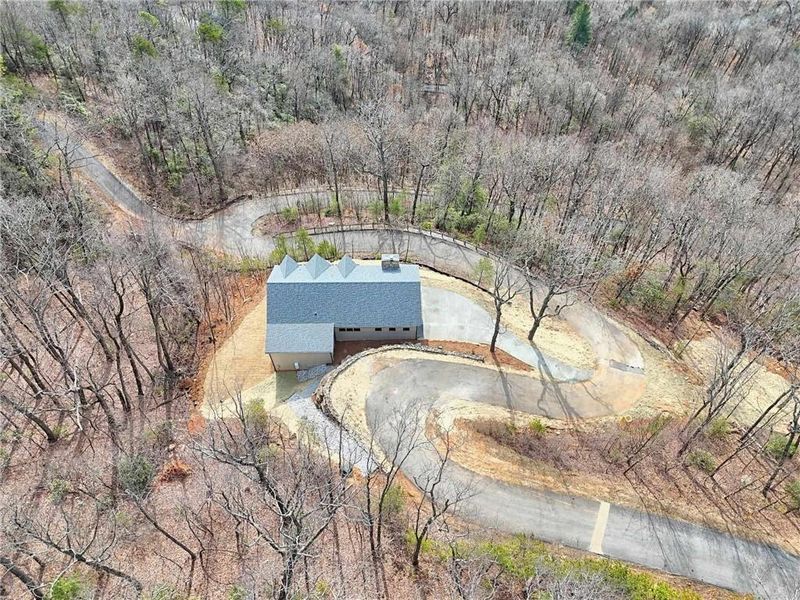 Front exterior of a new home in , Clayton, GA, highlighting curb appeal (Image 25).