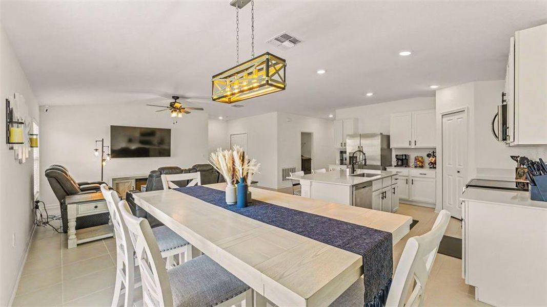 Furnished interior view inside a new home in , Eagle Lake (Image 10). Furnished interior view inside a new home in , Eagle Lake (Image 10).
