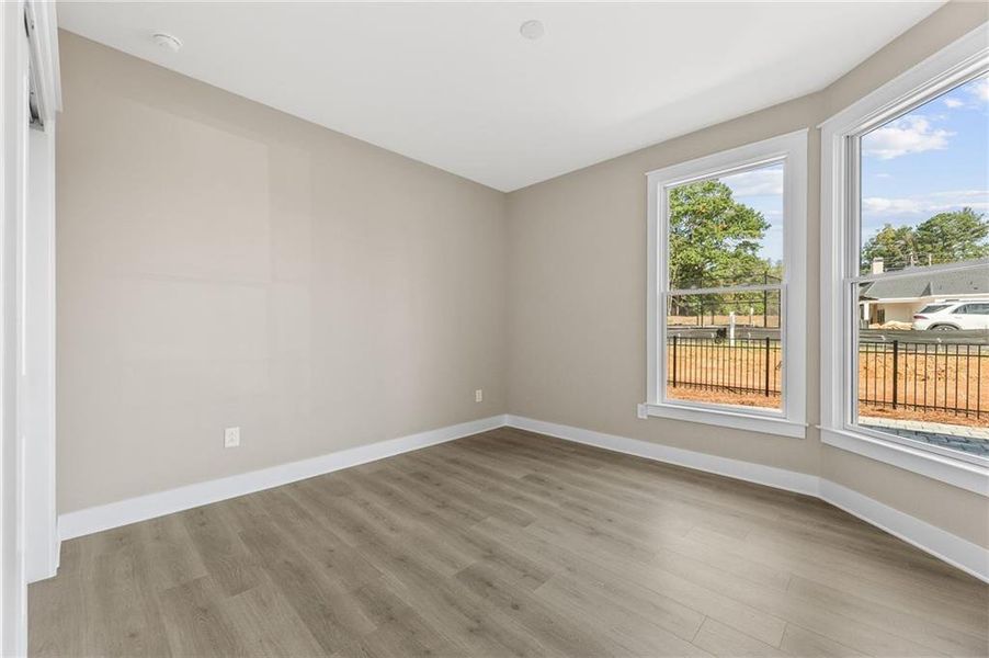 Spacious, unfurnished interior of a new home in The Courtyards by The Manor, Alpharetta (Image 28). Spacious, unfurnished interior of a new home in The Courtyards by The Manor, Alpharetta (Image 28).