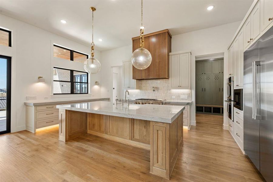 Furnished interior view inside a new home in The Resort on Eagle Mt. Lake, Fort Worth (Image 11).