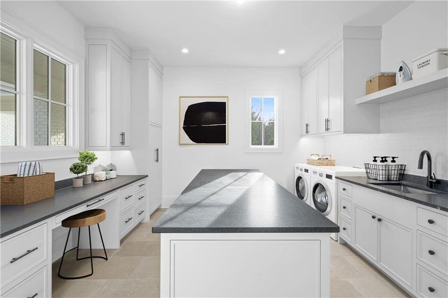 Furnished interior view inside a new home in , Milton (Image 8).