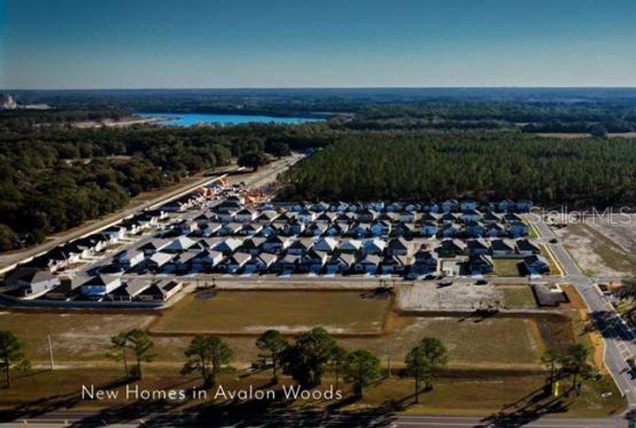 Aerial View of Avalon Woods