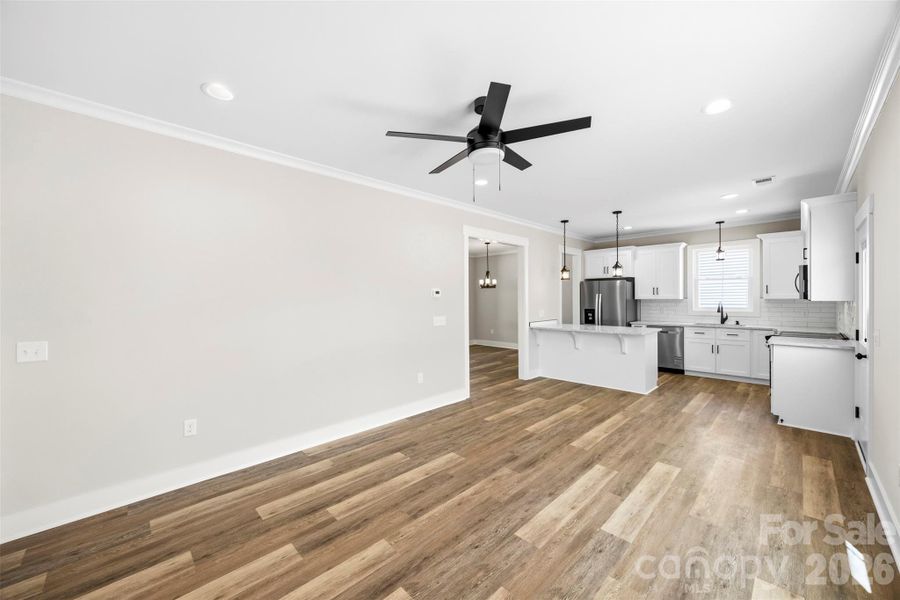 Spacious, unfurnished interior of a new home in , Albemarle (Image 27).