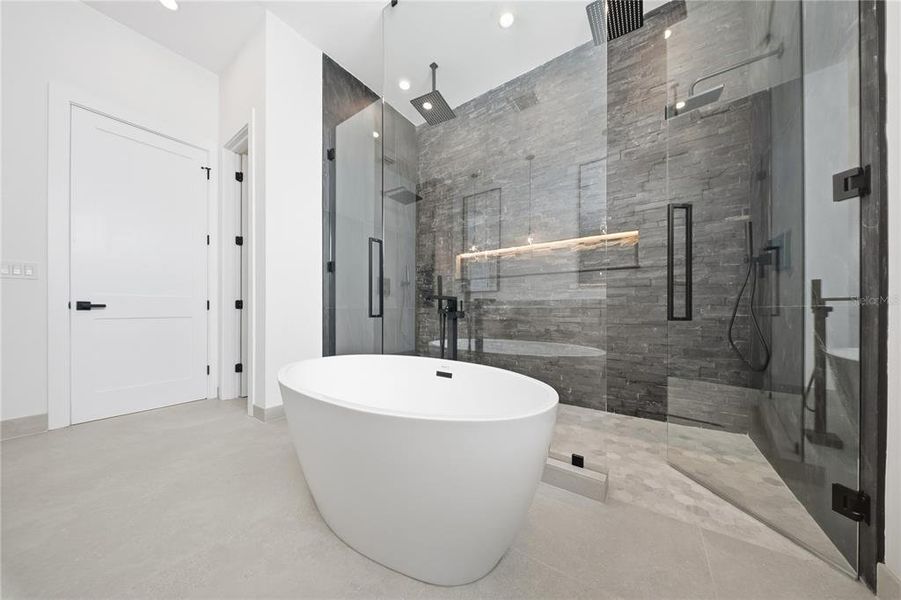 Furnished interior view inside a new home in , Tampa (Image 20).