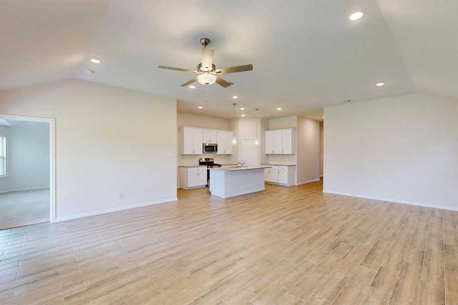 Furnished interior view inside a new home in Sanderos, Fort Worth (Image 5). Furnished interior view inside a new home in Sanderos, Fort Worth (Image 5).