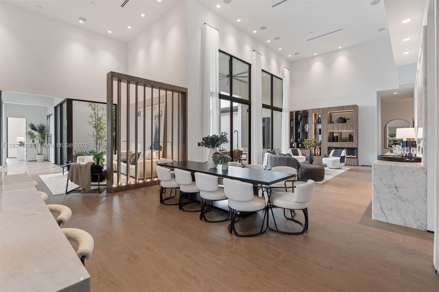 Furnished interior view inside a new home in , Davie (Image 16).