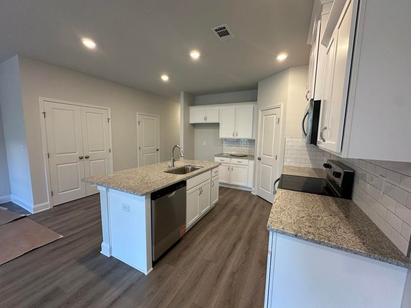 Furnished interior view inside a new home in Windsor Townhomes, North Augusta (Image 5). Furnished interior view inside a new home in Windsor Townhomes, North Augusta (Image 5).