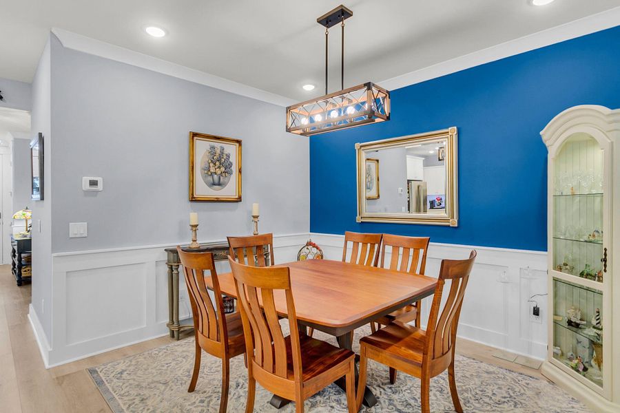 Furnished interior view inside a new home in K. Hovnanian's® Four Seasons at Lakes of Cane Bay, Summerville (Image 40).