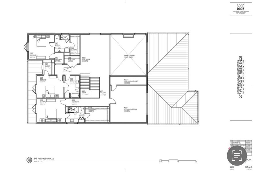 Floorplan, level 2