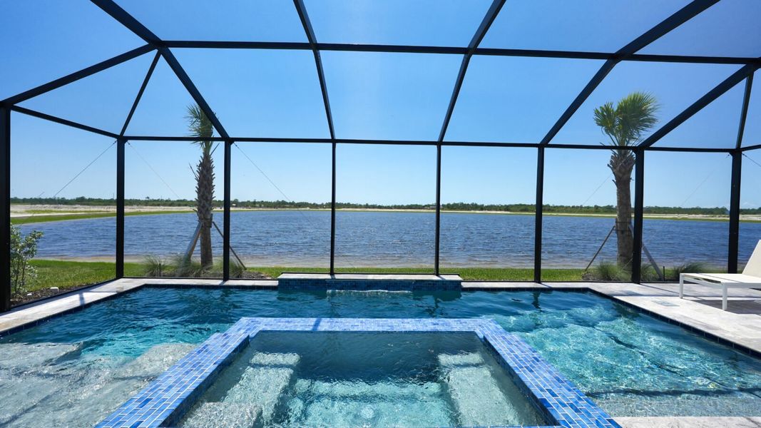 Representative exterior details of a home built from the Bright Meadow 2 by Neal Communities in Vistera of Venice, Venice (Image 23).