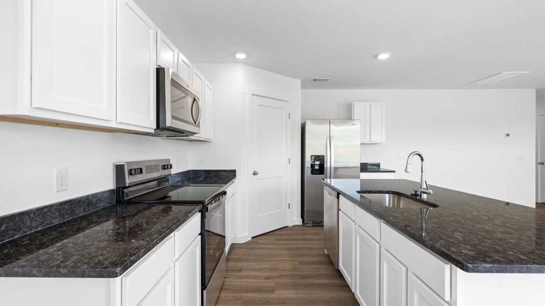 Furnished interior view inside a new home in Evergreen Landing, Rossville (Image 7).