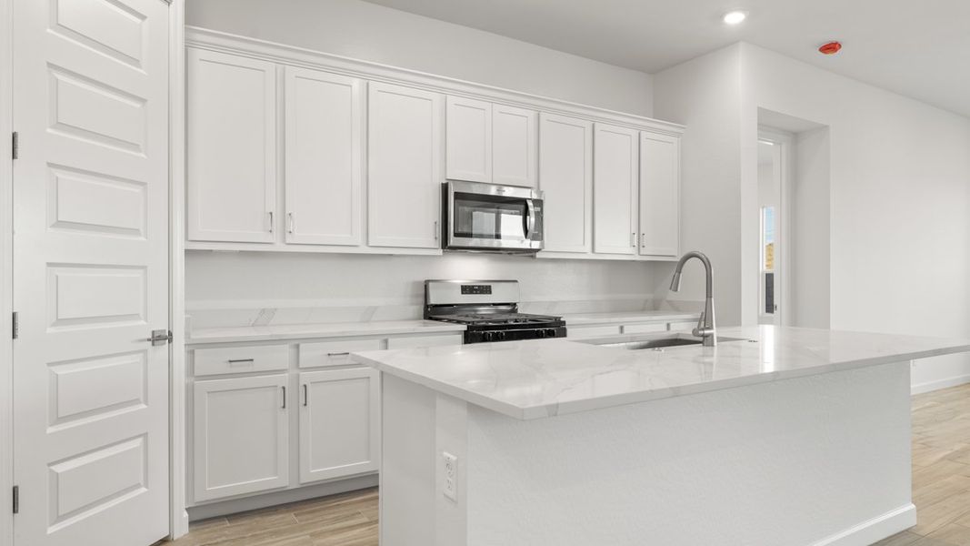 Furnished interior view inside a new home in The Ridge at Stone Butte, Phoenix (Image 8).