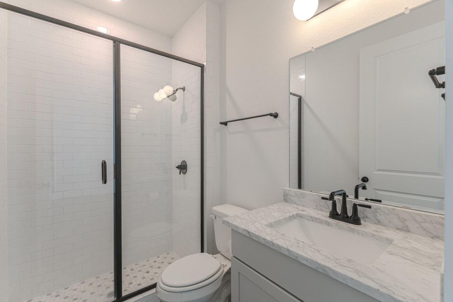 Furnished interior view inside a new home in , Porter (Image 10).