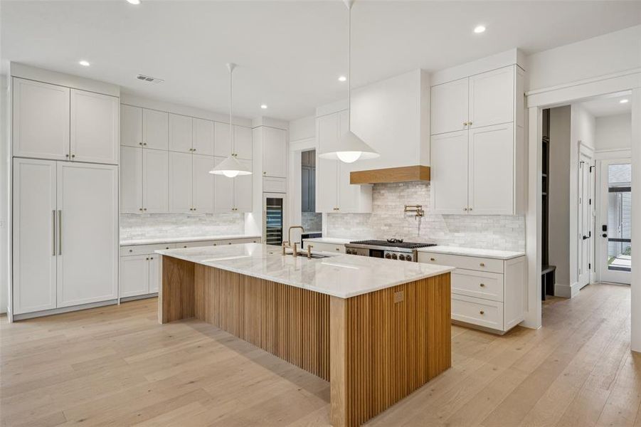 Furnished interior view inside a new home in , Dallas (Image 8).
