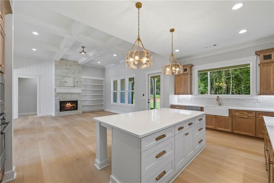 Furnished interior view inside a new home in , Covington (Image 9).
