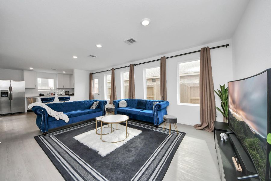 Furnished interior view inside a new home in , Hockley (Image 10).