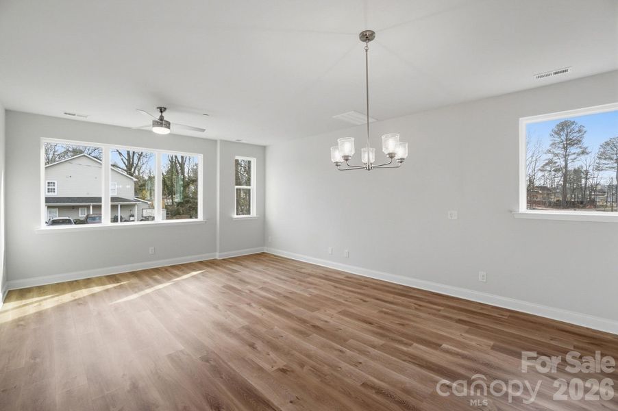 Spacious, unfurnished interior of a new home in , Charlotte (Image 35). Spacious, unfurnished interior of a new home in , Charlotte (Image 35).