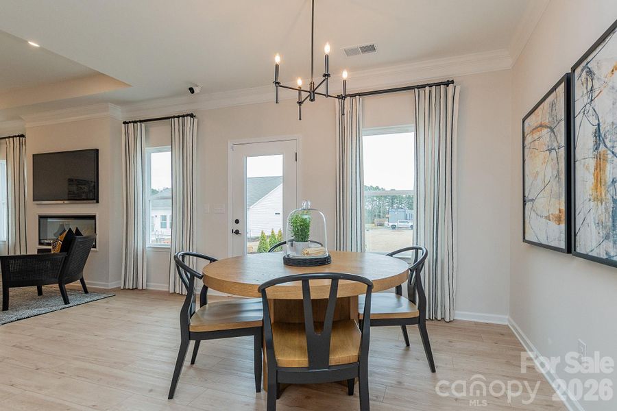 Furnished interior view inside a new home in Pine Bluff, Midland (Image 15).