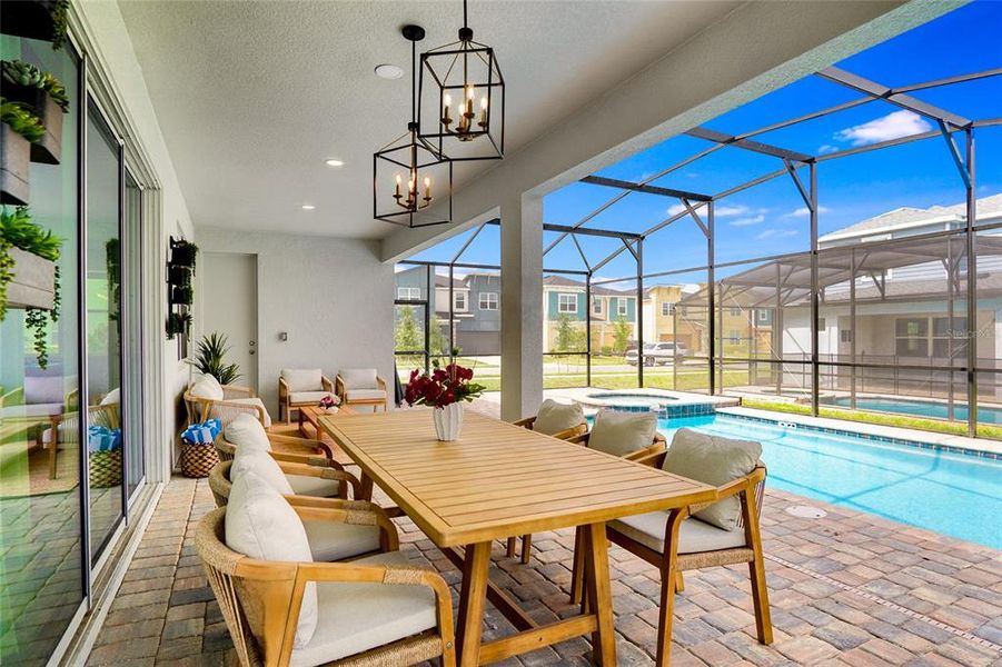 Exterior details and patio area of a home in , Kissimmee (Image 24).