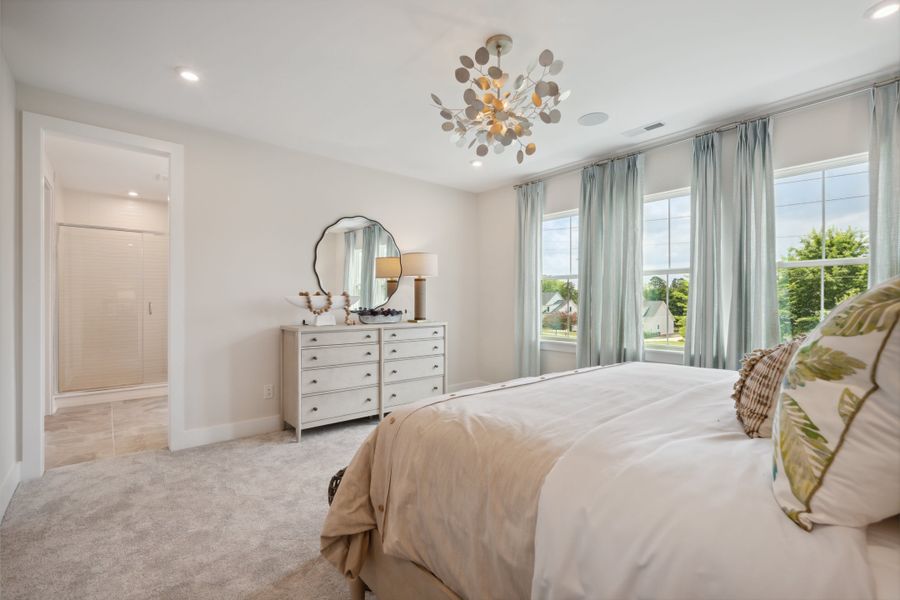 Furnished interior view inside a new home in Seven Oaks, Belmont (Image 19).
