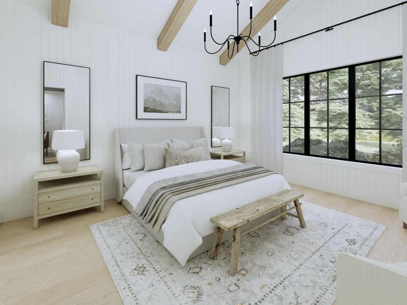 Furnished interior view inside a new home in , Lake Worth (Image 9).