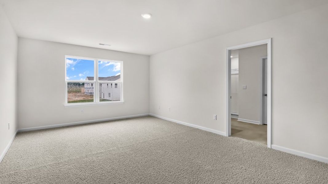 Spacious, unfurnished interior of a new home in The Reserve at Prestleigh, Wake Forest (Image 15).