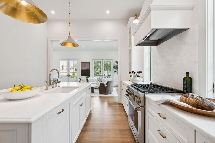 Furnished interior view inside a new home in , Charleston (Image 47).