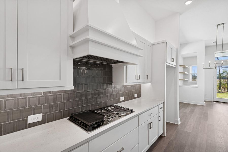 Furnished interior view inside a new home in ARTAVIA 50' Homesites, Conroe (Image 10).