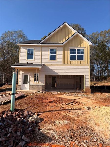 In-progress construction of a new home in Neely Farm, Covington, GA (Image 38). In-progress construction of a new home in Neely Farm, Covington, GA (Image 38).