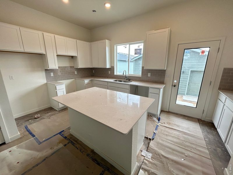 In-progress construction of a new home in Liberty Draw, Evans, CO (Image 3).