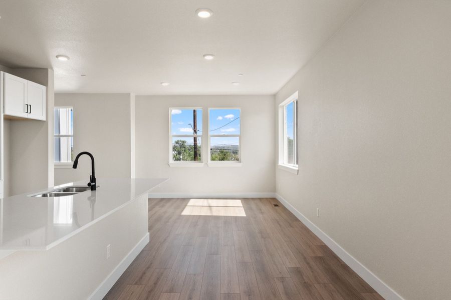 Spacious, unfurnished interior of a new home in Berkeley Villas, Denver (Image 16). Spacious, unfurnished interior of a new home in Berkeley Villas, Denver (Image 16).