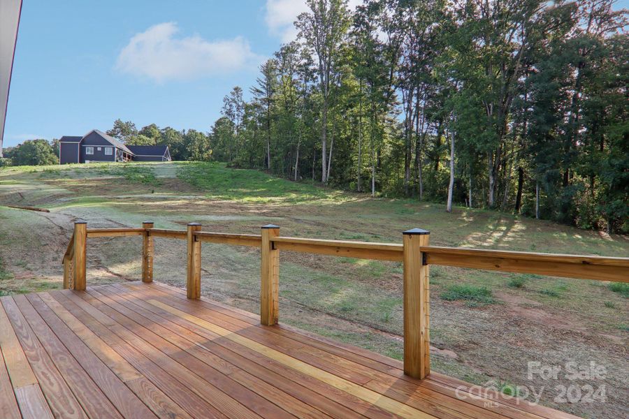 Exterior details and patio area of a home in , Hendersonville (Image 19).