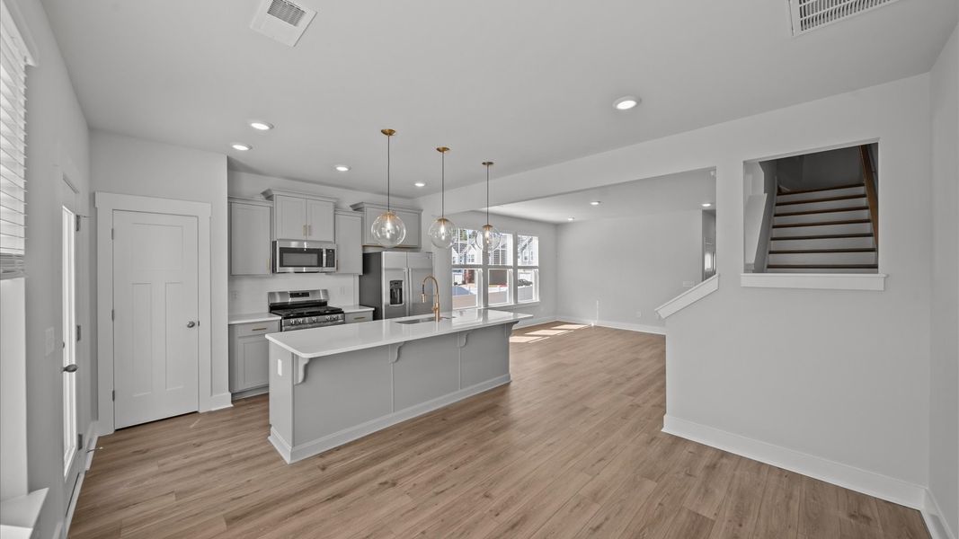 Furnished interior view inside a new home in Tyger Ridge, Moore (Image 11).