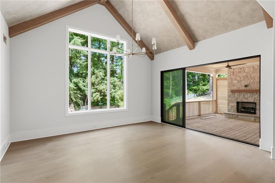 Spacious, unfurnished interior of a new home in , Atlanta (Image 17). Spacious, unfurnished interior of a new home in , Atlanta (Image 17).
