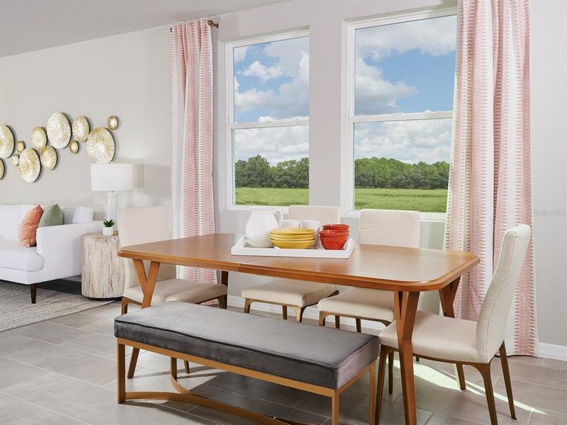 Furnished interior view inside a new home in , Brooksville (Image 7).