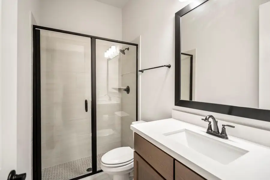 Bathroom #2 with walk-in shower.