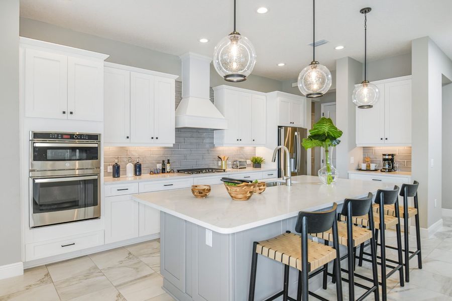 Furnished interior view inside a new home in Grand Park, Sarasota (Image 10).