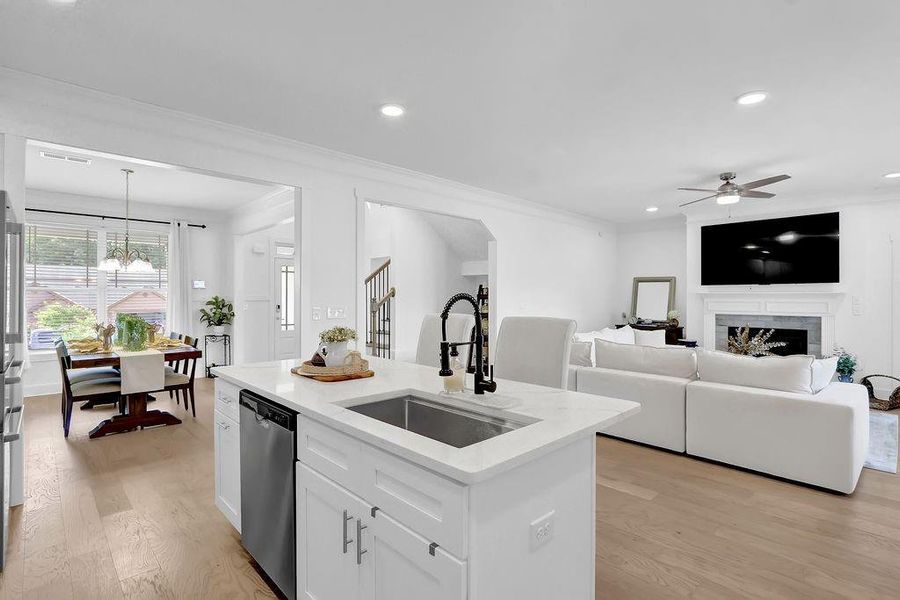 Furnished interior view inside a new home in , Lawrenceville (Image 24).
