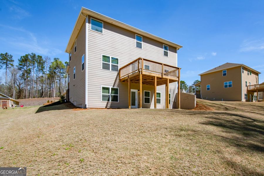 Front exterior of a new home in Carson's Walk, Macon, GA, highlighting curb appeal (Image 16).